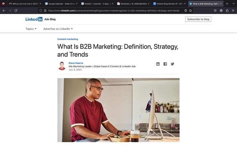 What Is B2B Marketing