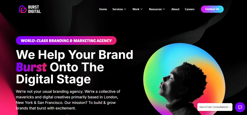 Burst Digital Branding & Website Design