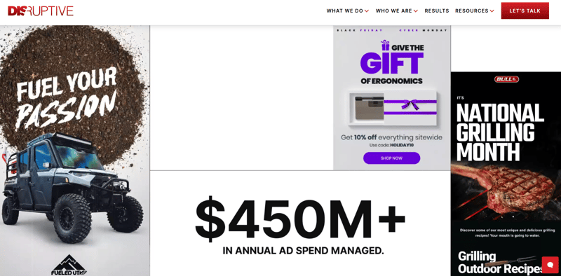 Disruptive Advertising